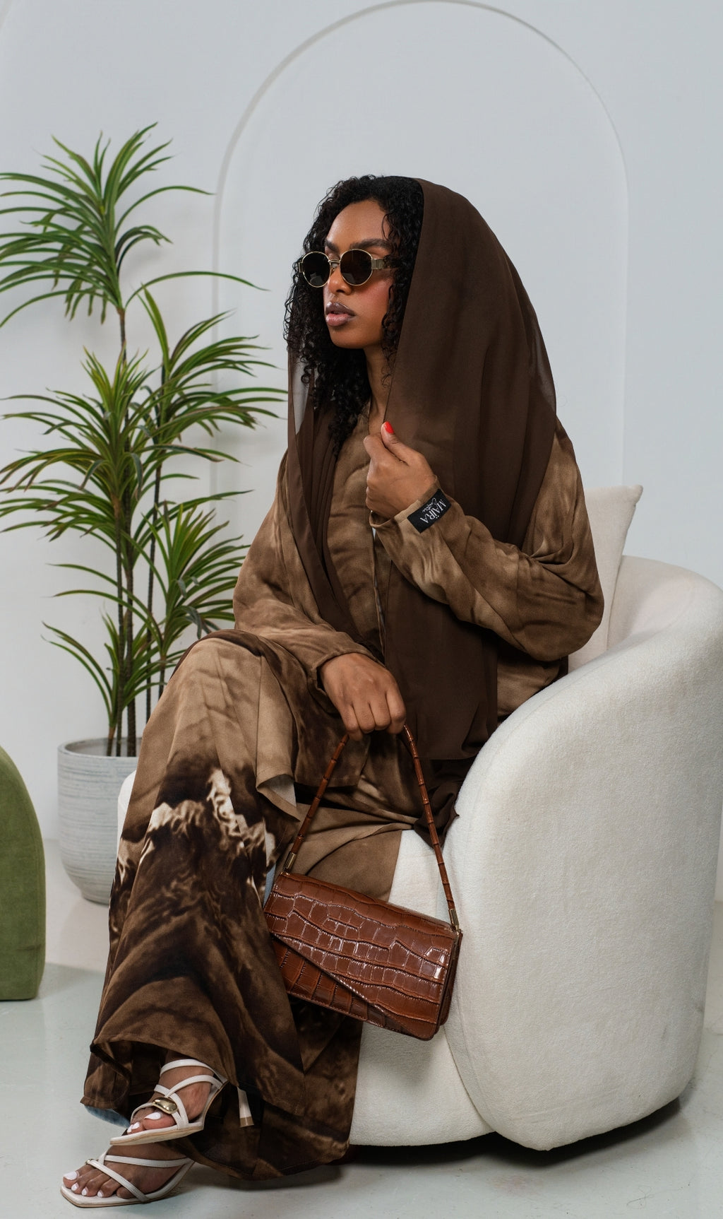 Abaya Ombré Essa Chocolat